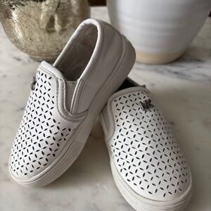 Michael Kors White Slip-On Jem Olivia  sneakers size 7